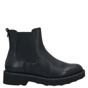 Black Leather Ankle Boots Chelsea